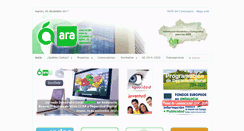 Desktop Screenshot of andaluciarural.org